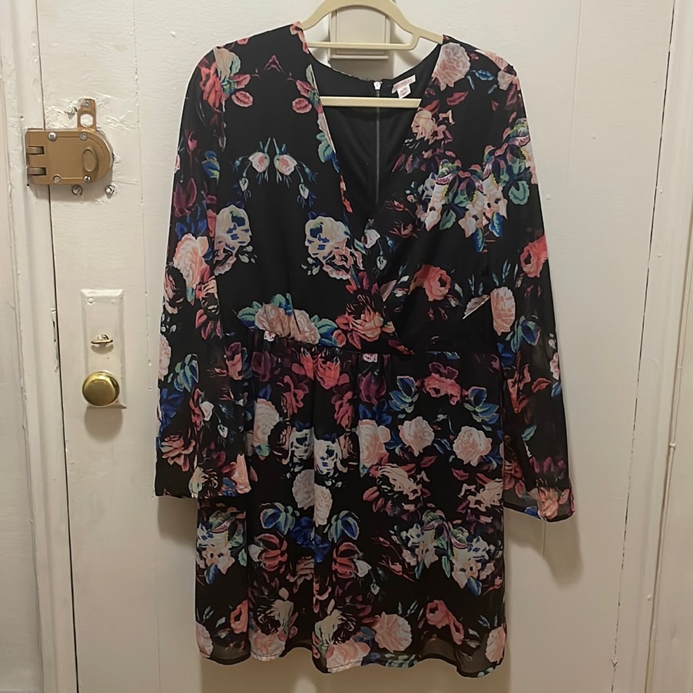 Xhilaration Women Floral Dress